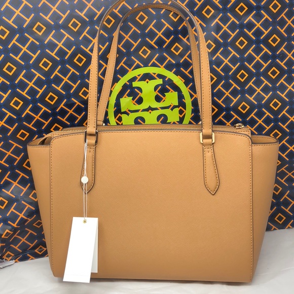 NWT Tory Burch Emerson small zip tote - Picture 3 of 7